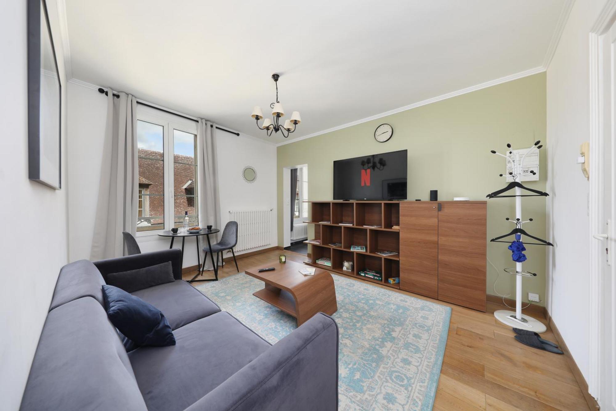 Charmant Appartement Dans Le Centre Ville, A 2 Minutes Du Palais Compiègne Eksteriør billede